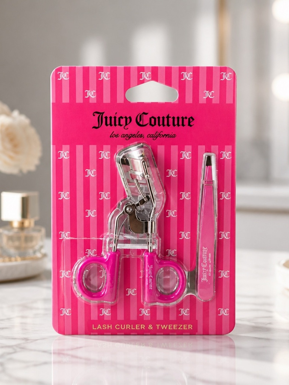 Juicy Couture Lash Curler & Tweezer Beauty Tool Set